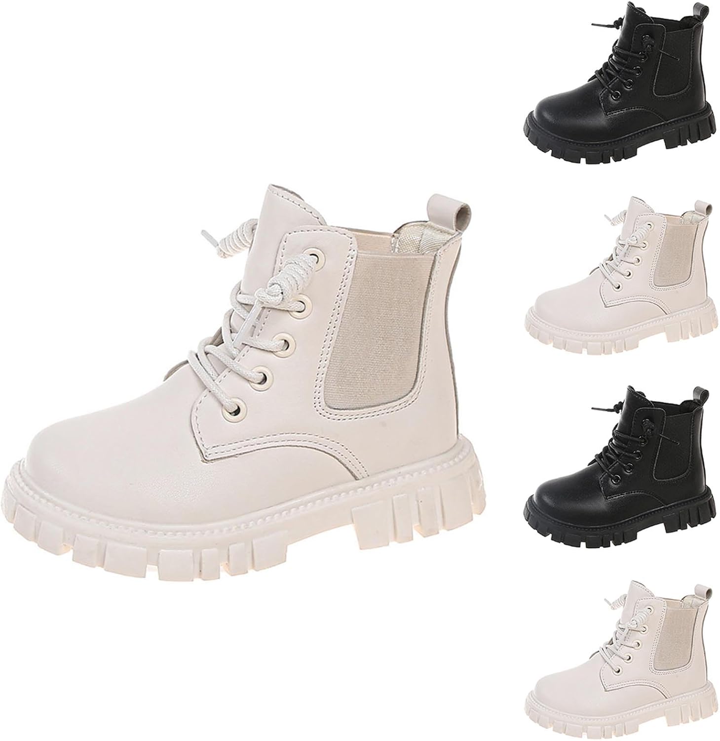 Девочки Модные Ботильоны на Шнуровке из Искусственной Кожи, Ботинки для Работы и Боя, Осень Зима, Удобные Повседневные Ботинки для Мальчиков Generic, White
Девочки Модные Ботильоны на Шнуровке из Искусственной Кожи, Ботинки для Работы и Боя, Осень Зима, Удобные Повседневные Ботинки для Мальчиков Generic, White