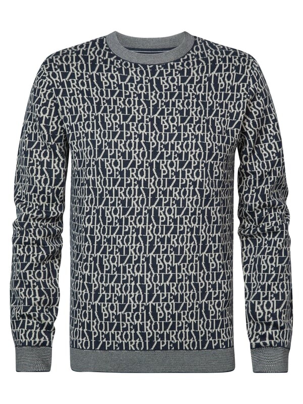 Свитер со сплошным принтом Франкфурт для мужчин Petrol Industries, синий
Свитер со сплошным принтом Франкфурт для мужчин Petrol Industries, синий