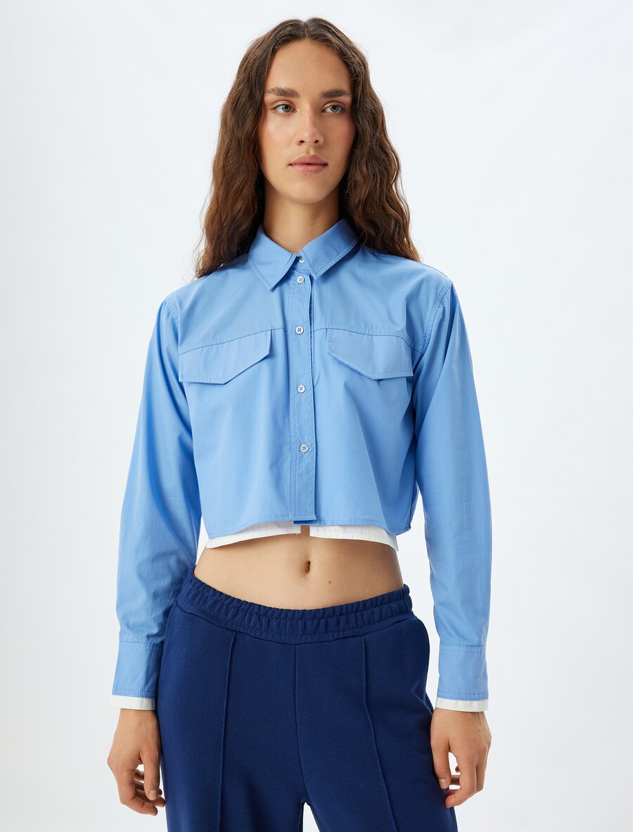 Рубашка Koton, синий
Рубашка Koton, синий