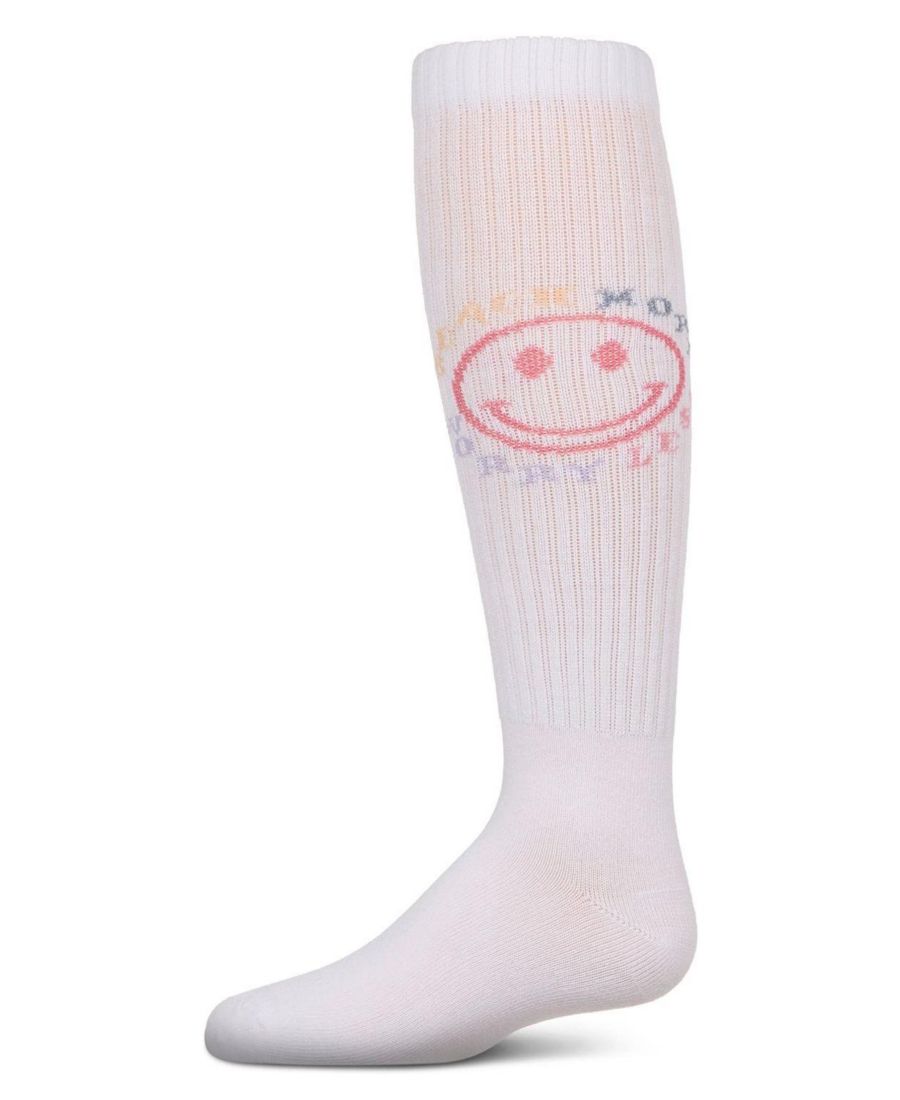 Детские ребристые хлопковые носки до колена с надписью Больше отдыхайте на пляже, меньше беспокойтесь MeMoi, White
Детские ребристые хлопковые носки до колена с надписью Больше отдыхайте на пляже, меньше беспокойтесь MeMoi, White