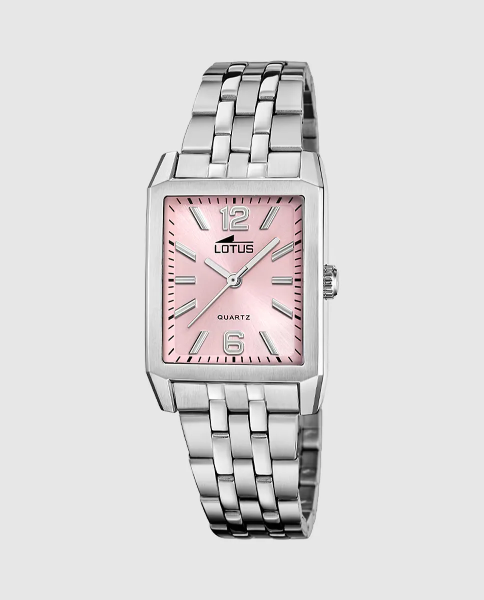 Женские часы 18985/2 Square Series Silver Steel LOTUS, серебрянный 
Женские часы 18985/2 Square Series Silver Steel LOTUS, серебрянный