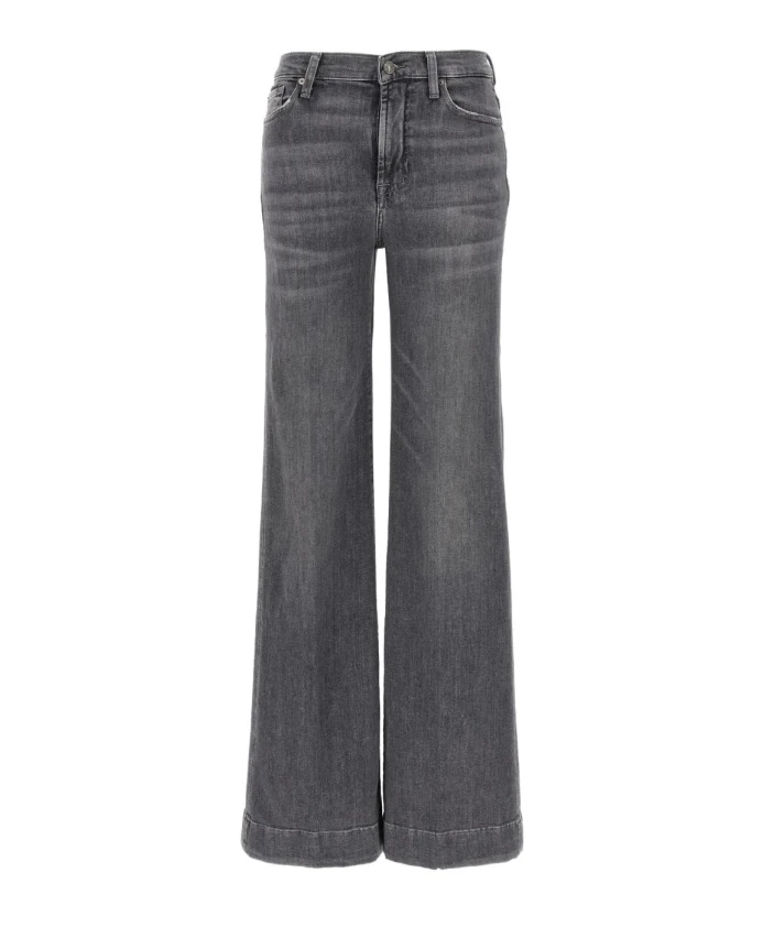 Современные джинсы-клеш с высокой посадкой в стиле додзе 7 For All Mankind, серый
Современные джинсы-клеш с высокой посадкой в стиле додзе 7 For All Mankind, серый