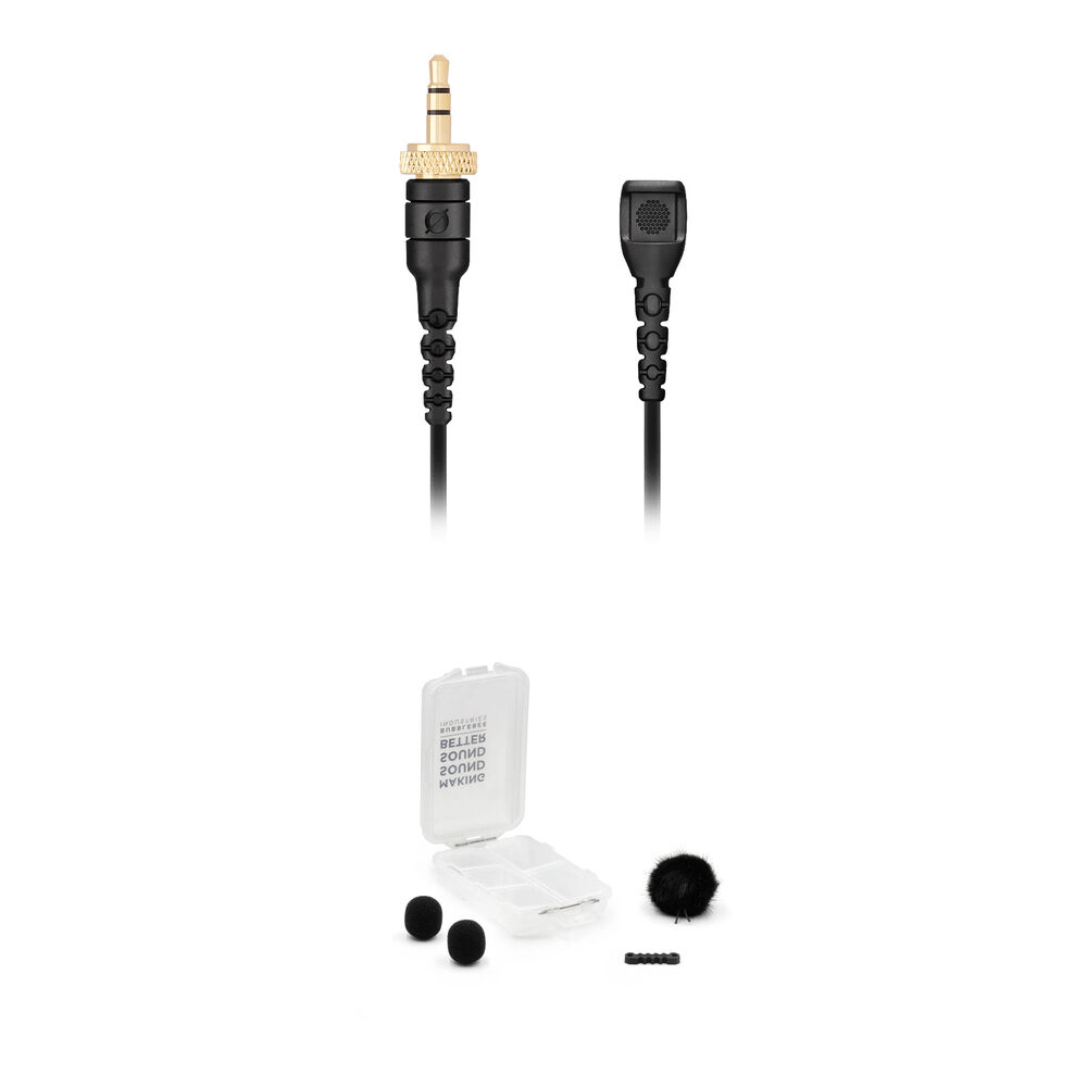 Всенаправленный петличный микрофон RODE Lavalier II с черным комплектом для использования вне помещений 
Всенаправленный петличный микрофон RODE Lavalier II с черным комплектом для использования вне помещений