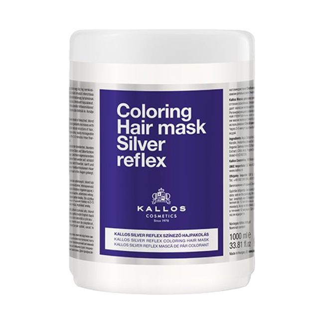Маска для волос Silver Reflex Kallos, 1000 мл
Маска для волос Silver Reflex Kallos, 1000 мл