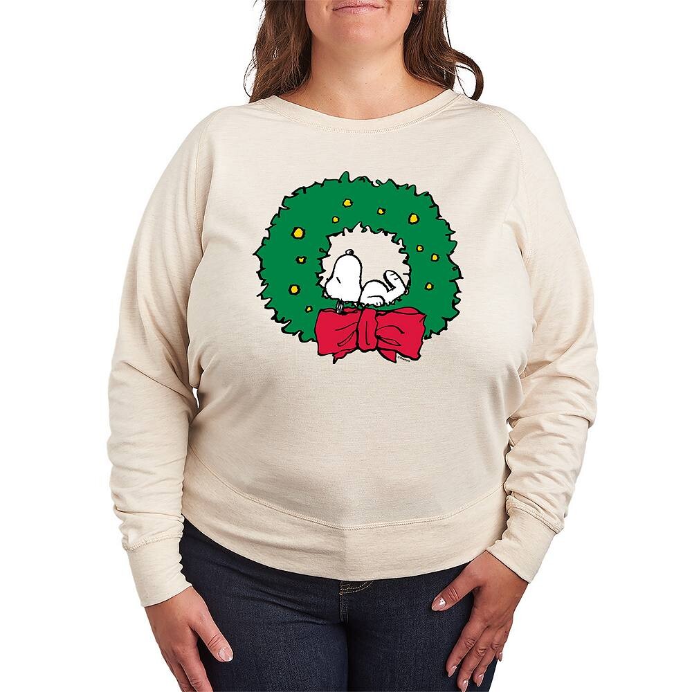 Женский легкий свитшот из френч терри Peanuts Snoopy Wreath Licensed Character, бежевый
Женский легкий свитшот из френч терри Peanuts Snoopy Wreath Licensed Character, бежевый