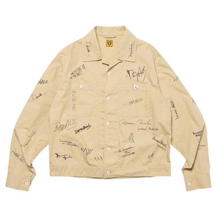 Блузон Human Made Printed Short Blouson Beige, желто-коричневый
Блузон Human Made Printed Short Blouson Beige, желто-коричневый