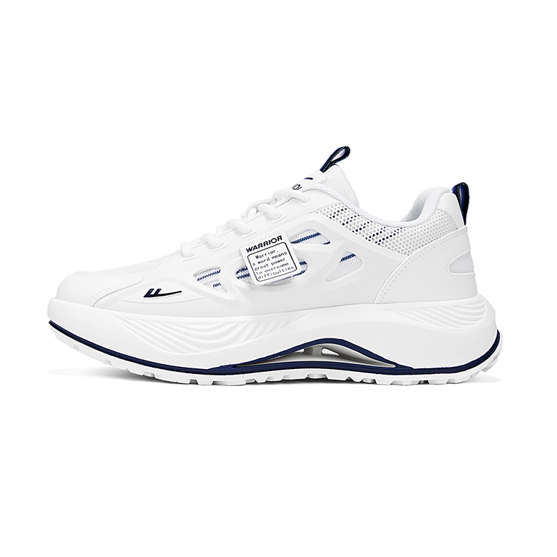 WARRIOR Высокие кроссовки для бега мужские, белые и темно-синие, с увеличенной амортизацией, износостойкие, легкие
WARRIOR Высокие кроссовки для бега мужские, белые и темно-синие, с увеличенной амортизацией, износостойкие, легкие