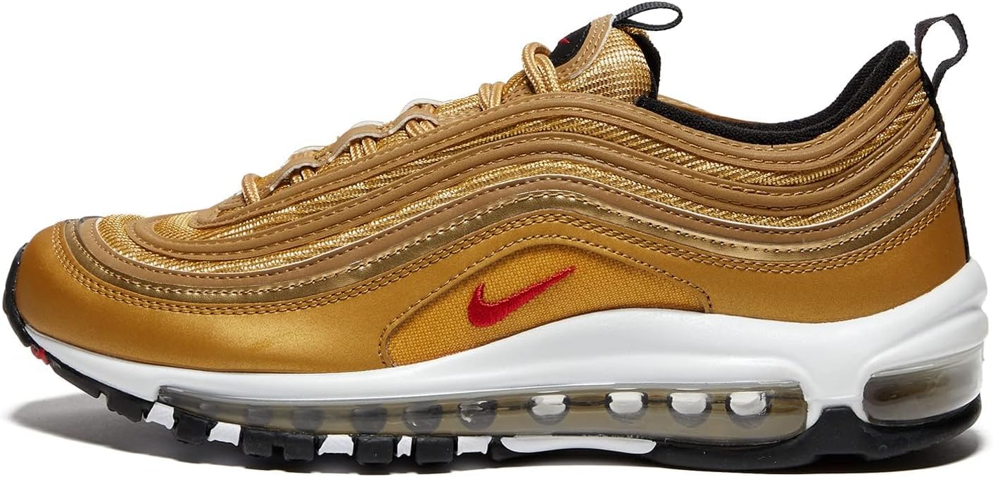 Кроссовки Nike Air Max 97 для детей, металлик золотой
Кроссовки Nike Air Max 97 для детей, металлик золотой
