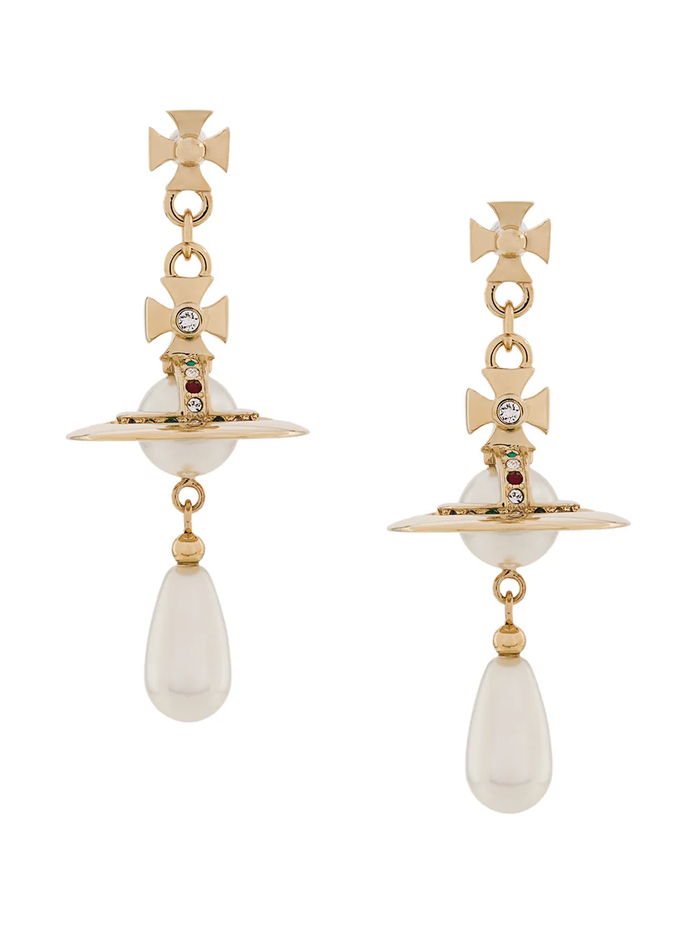 Серьги-подвески Orb Vivienne Westwood, золотистый
Серьги-подвески Orb Vivienne Westwood, золотистый