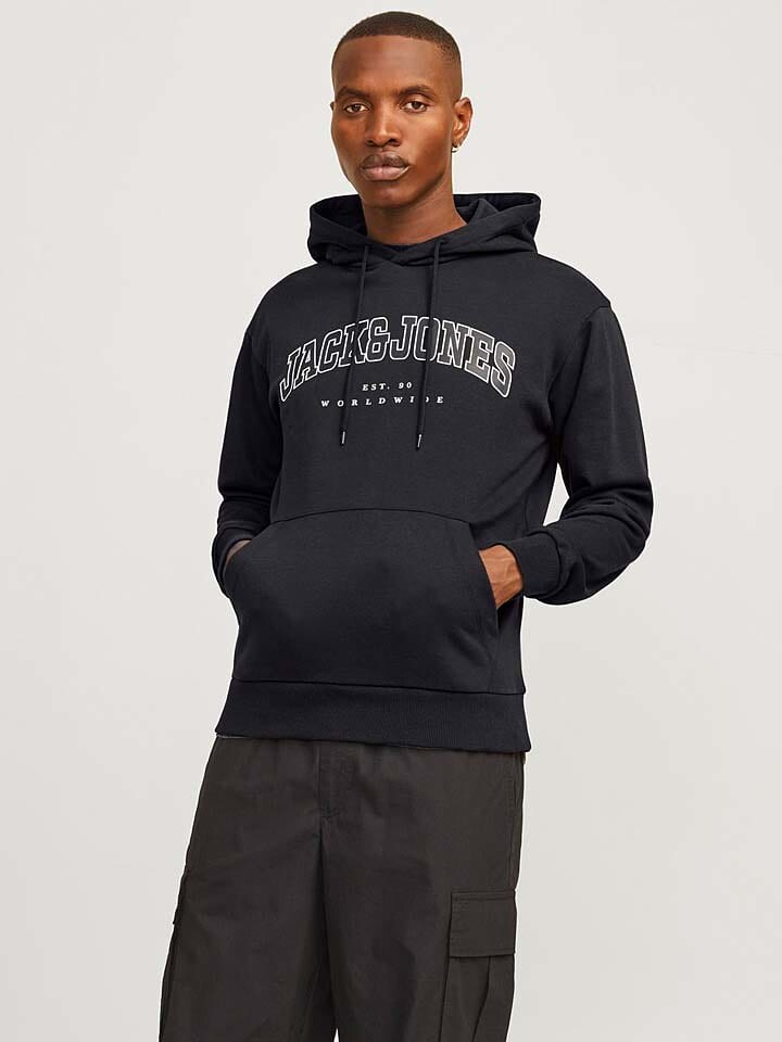Худи Jack & Jones Caleb, черный
Худи Jack & Jones Caleb, черный