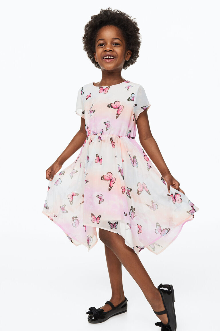 Шифоновое платье H&M, оранжевый
Шифоновое платье H&M, оранжевый