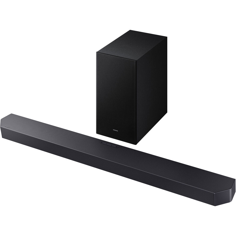Звуковая панель Samsung HW-Q600F 3.1.2-канальная с поддержкой Dolby Atmos
Звуковая панель Samsung HW-Q600F 3.1.2-канальная с поддержкой Dolby Atmos