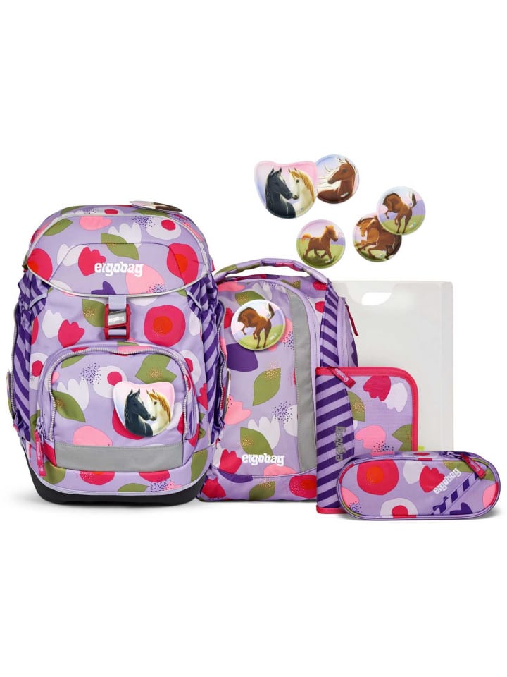 Ergobag Набор школьных рюкзаков из 6 предметов, BlütenzauBär 2024, фиолетовый
Ergobag Набор школьных рюкзаков из 6 предметов, BlütenzauBär 2024, фиолетовый