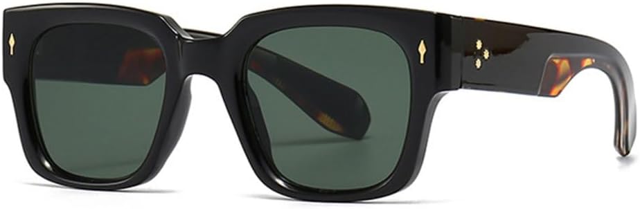 Модные солнцезащитные очки с заклепками для мужчин, стиль панк, градиентные очки, защита от ультрафиолета UV400 для женщин, темно-зеленые солнцезащитные очки generic, Black Dark Green
Модные солнцезащитные очки с заклепками для мужчин, стиль панк, градиентные очки, защита от ультрафиолета UV400 для женщин, темно-зеленые солнцезащитные очки generic, Black Dark Green