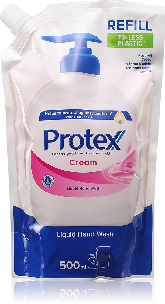 Наполнитель для кремового мыла для рук Protex, 500 мл
Наполнитель для кремового мыла для рук Protex, 500 мл