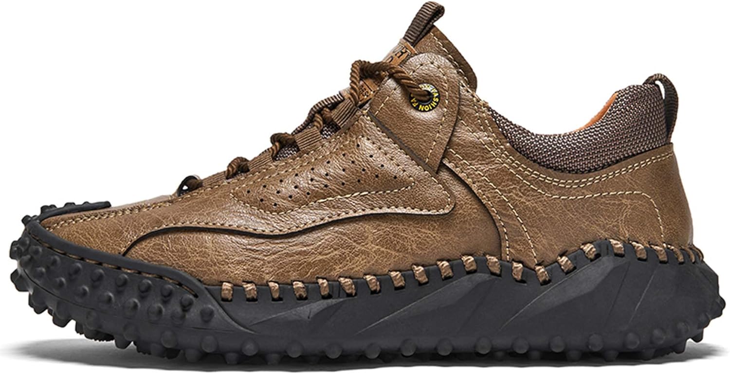 Мужские премиальные кожаные прогулочные туфли, повседневные кроссовки, обувь для вождения, ручная строчка, винтажный рабочий дизайн, мягкие, нескользящие, прочные, подходят для всех сезонов Generic, темно-коричневый
Мужские премиальные кожаные прогулочные туфли, повседневные кроссовки, обувь для вождения, ручная строчка, винтажный рабочий дизайн, мягкие, нескользящие, прочные, подходят для всех сезонов Generic, темно-коричневый