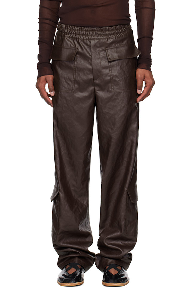 Криповые карго-штаны Dries Van Noten, цвет rust
Криповые карго-штаны Dries Van Noten, цвет rust