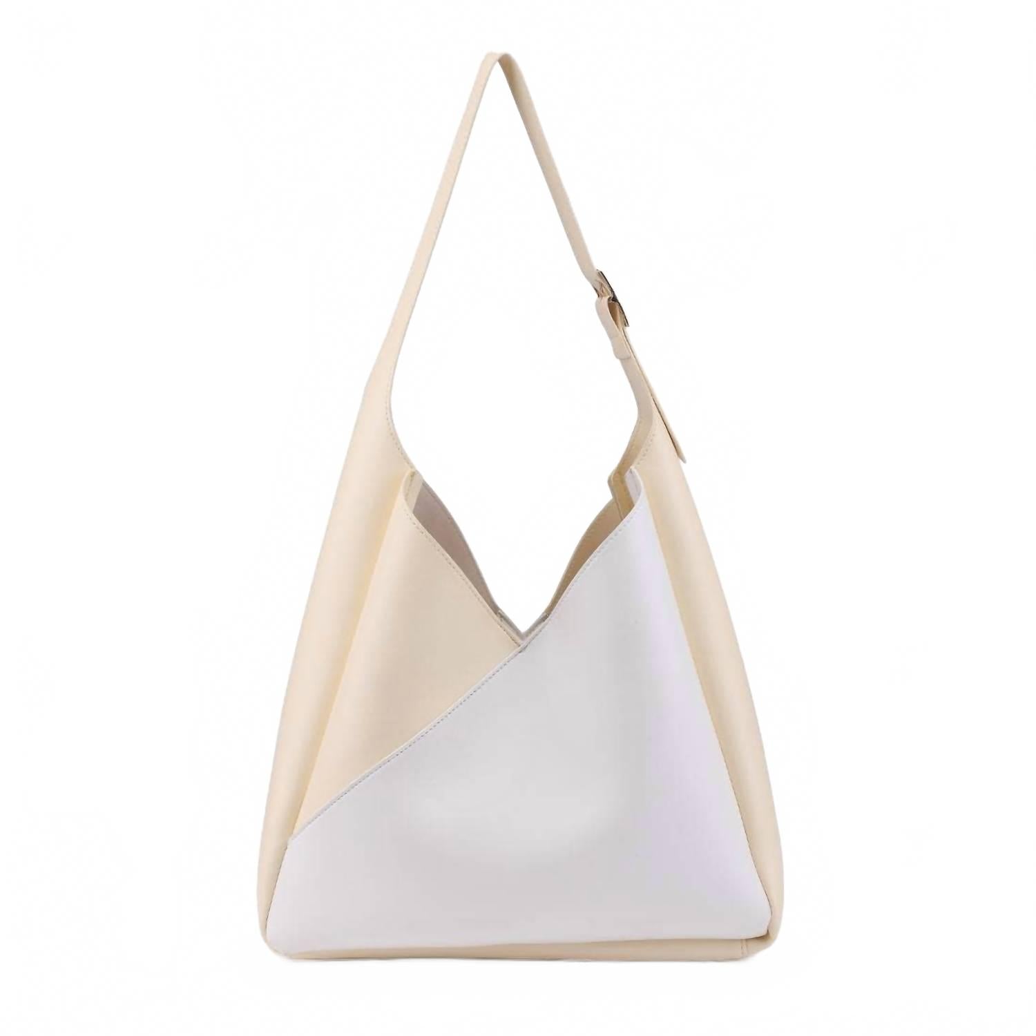 Moda Luxe Сумка-хобо Frannie Two-Tone в цвете «слоновая кость»
Moda Luxe Сумка-хобо Frannie Two-Tone в цвете «слоновая кость»