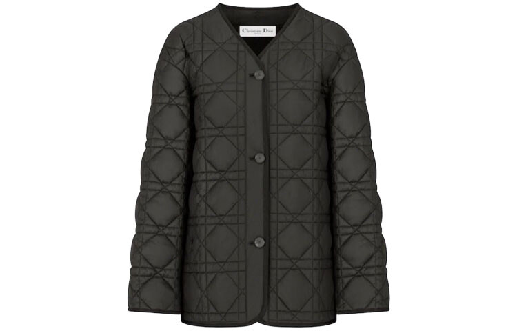 Куртка женская Dior стеганая с v-образным вырезом, черный
Куртка женская Dior стеганая с v-образным вырезом, черный