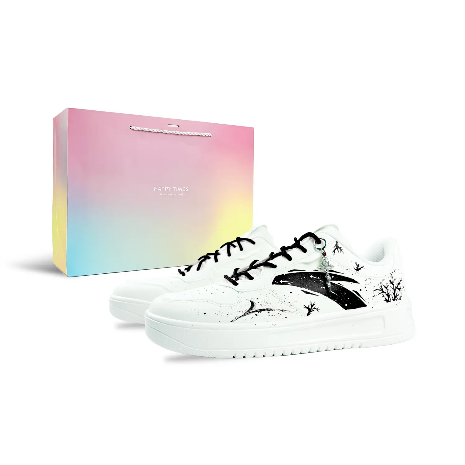 ANTA Мягкие амортизирующие износостойкие низкие кеды для скейтборда унисекс Shadow Thorn - Shadow Thorn-Macaron Сумка для покупок, цвет Shadow Thorn-Macaron Shopping Bag
ANTA Мягкие амортизирующие износостойкие низкие кеды для скейтборда унисекс Shadow Thorn - Shadow Thorn-Macaron Сумка для покупок, цвет Shadow Thorn-Macaron Shopping Bag