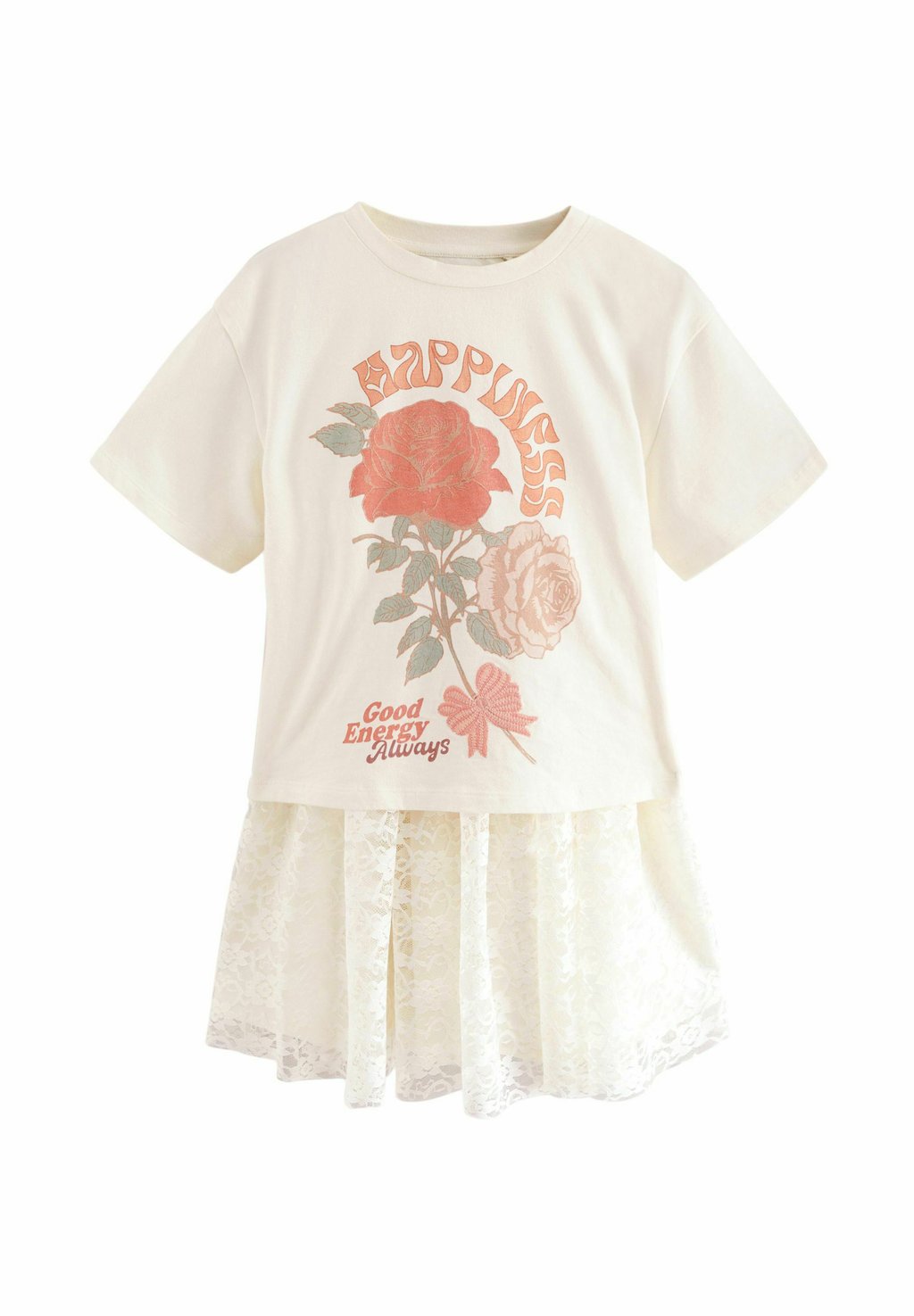 Футболка с принтом Next, бежевый
Футболка с принтом Next, бежевый