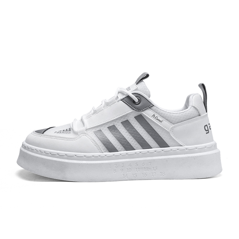 PROTECTCAMEL Антискользящие износостойкие низкие скейтерские кроссовки мужские бело-серые, цвет White Gray
PROTECTCAMEL Антискользящие износостойкие низкие скейтерские кроссовки мужские бело-серые, цвет White Gray