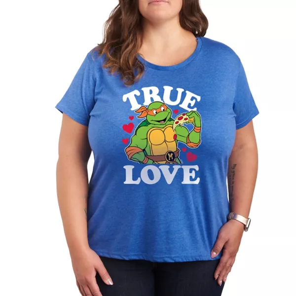 Футболка больших размеров с принтом настоящей любви в стиле черепашек-ниндзя Licensed Character, синий
Футболка больших размеров с принтом настоящей любви в стиле черепашек-ниндзя Licensed Character, синий