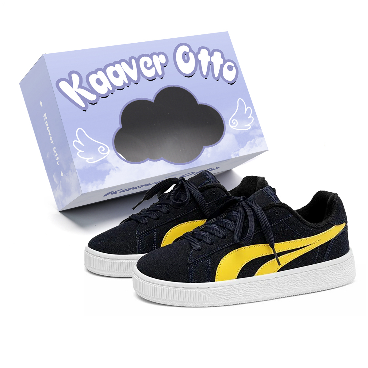 Износостойкие дышащие низкие скейтбордские кроссовки Unisex KAAVER OTTO, темно-синий
Износостойкие дышащие низкие скейтбордские кроссовки Unisex KAAVER OTTO, темно-синий