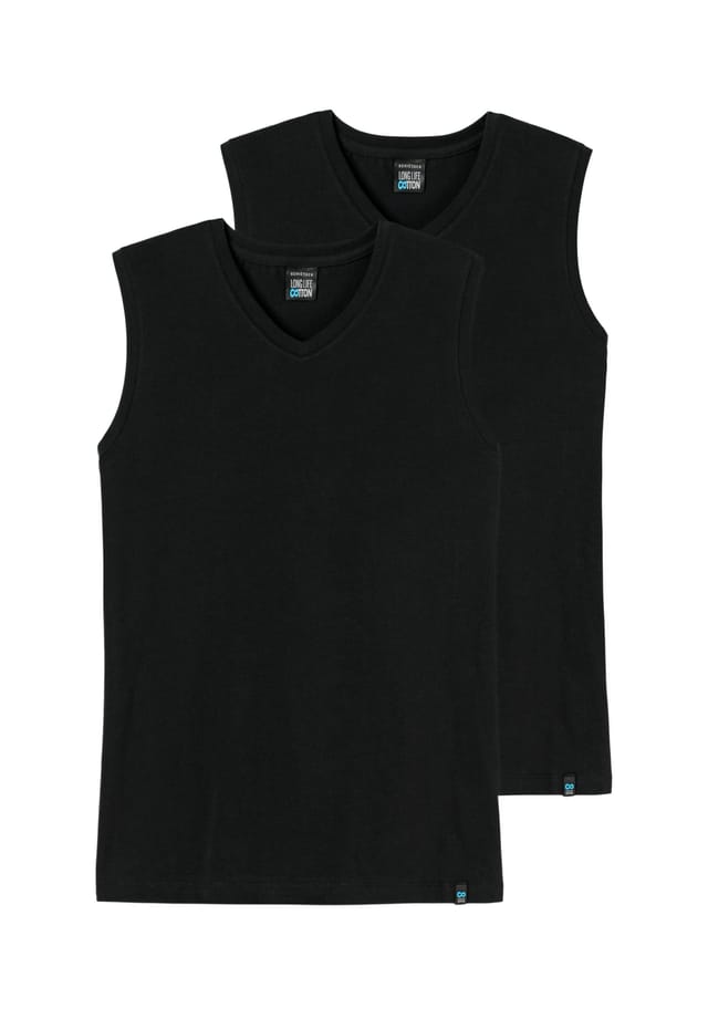 Майка/Топ 2 шт. в упаковке долговечный хлопок Schiesser, черный
Майка/Топ 2 шт. в упаковке долговечный хлопок Schiesser, черный