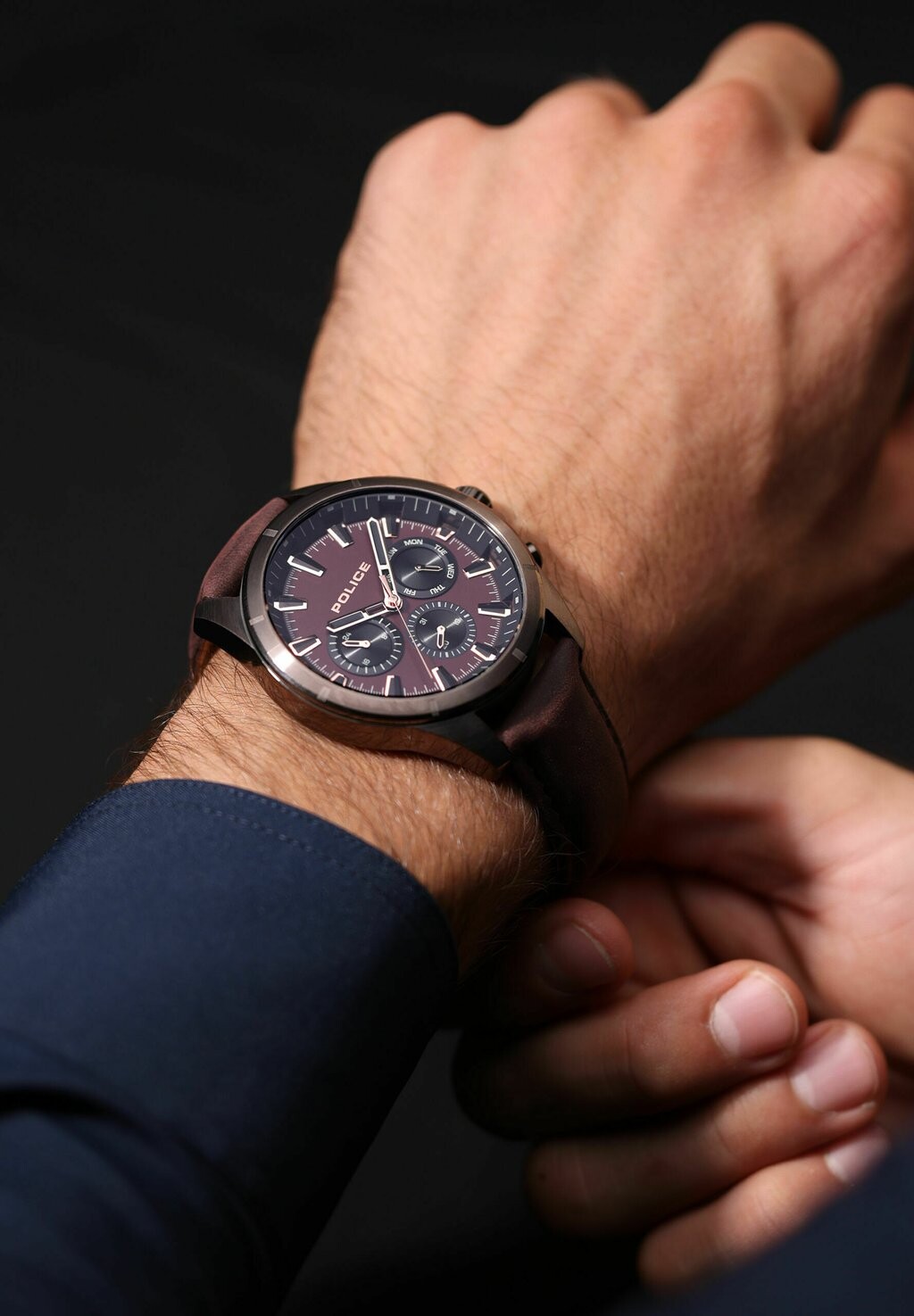 Хронограф MALAWI Police, цвет bordeaux
Хронограф MALAWI Police, цвет bordeaux