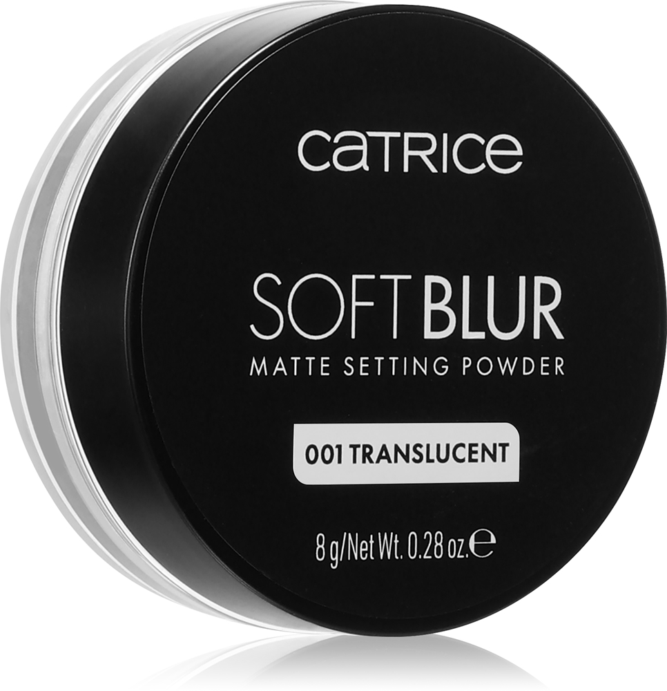 Матовая рассыпчатая фиксирующая пудра Soft Blur Catrice, atspalvis 001 translucent 8 гр
Матовая рассыпчатая фиксирующая пудра Soft Blur Catrice, atspalvis 001 translucent 8 гр