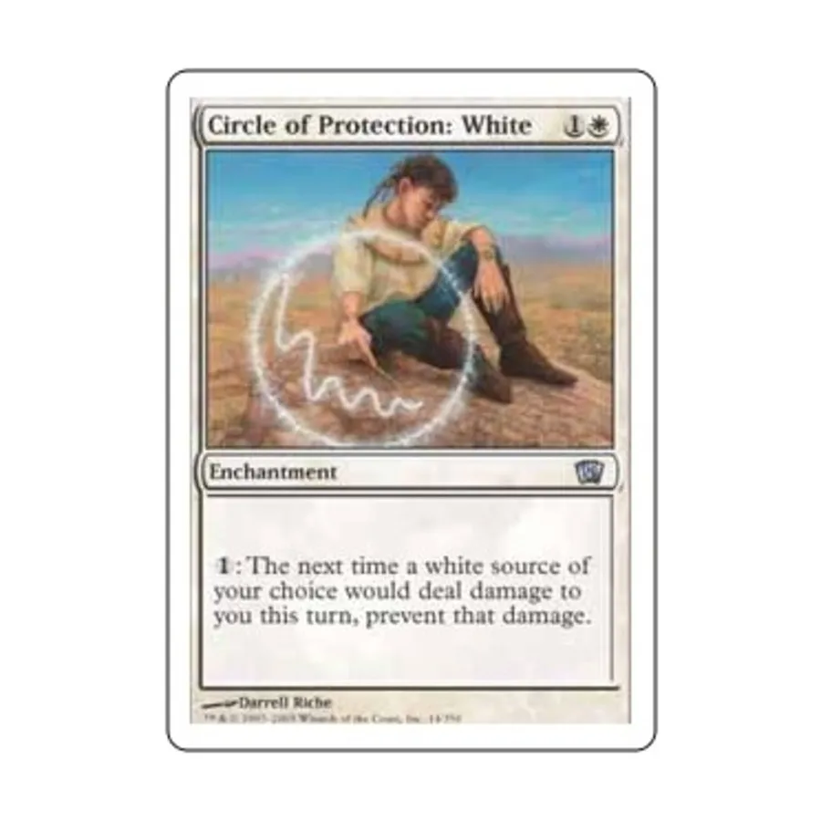 CCG Круг защиты: Белый (U), MTG - 8th Edition
CCG Круг защиты: Белый (U), MTG - 8th Edition