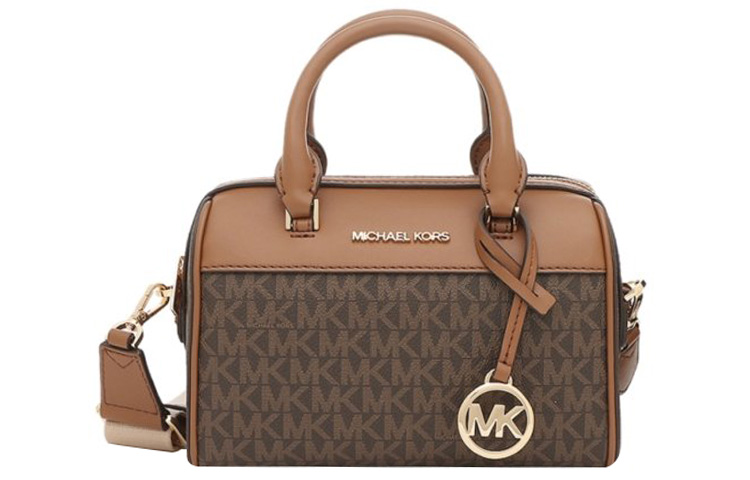 Дорожная сумка из ПВХ на плечо, через плечо, на одно плечо, повседневная женская коричневая MICHAEL KORS
Дорожная сумка из ПВХ на плечо, через плечо, на одно плечо, повседневная женская коричневая MICHAEL KORS