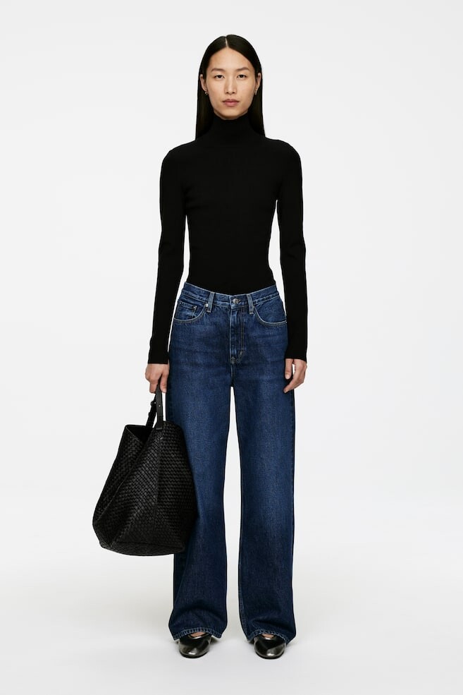 Коралловые широкие джинсы Arket, синий
Коралловые широкие джинсы Arket, синий