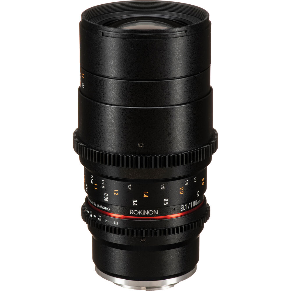 Объектив Rokinon 100mm T3.1 Macro Cine DS для байонета Sony E
Объектив Rokinon 100mm T3.1 Macro Cine DS для байонета Sony E
