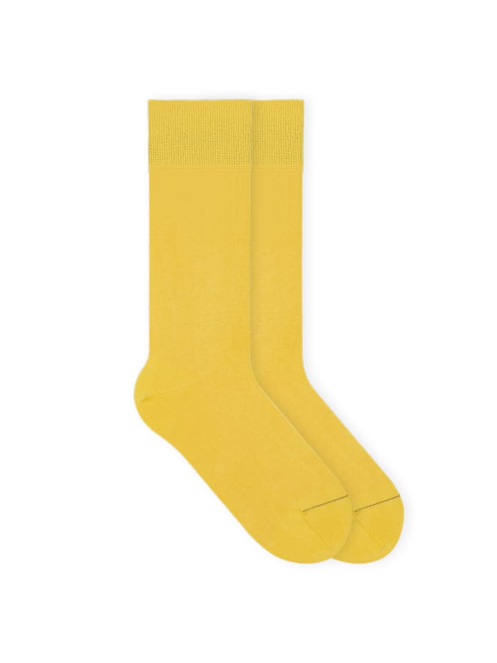 Von Jungfeld Классические фирменные носки желтого цвета
Von Jungfeld Классические фирменные носки желтого цвета