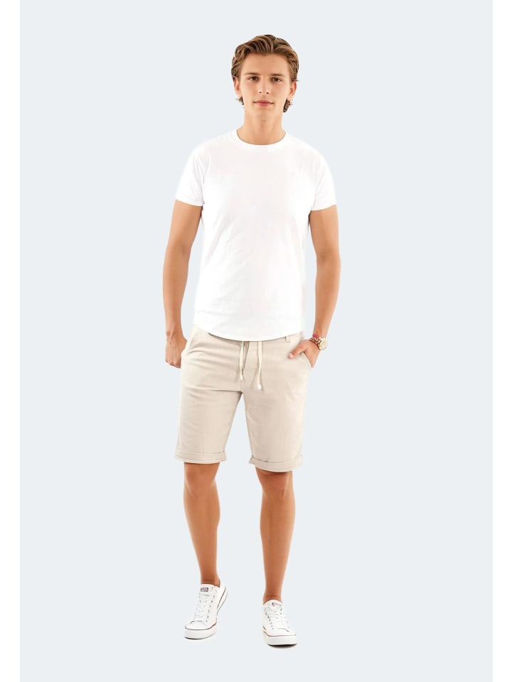 Тканевые шорты Alessandro Salvarini, бежевый
Тканевые шорты Alessandro Salvarini, бежевый