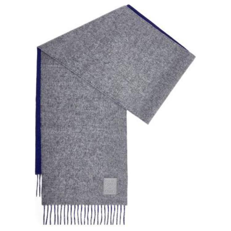 Шарфы Calfskin Knit для женщин LOEWE, серый синий
Шарфы Calfskin Knit для женщин LOEWE, серый синий