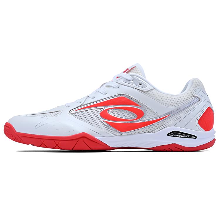 SPEED ART Унисекс настольный теннис кроссовки низкие белые с аврора красным, цвет White/Aurora Red 
SPEED ART Унисекс настольный теннис кроссовки низкие белые с аврора красным, цвет White/Aurora Red