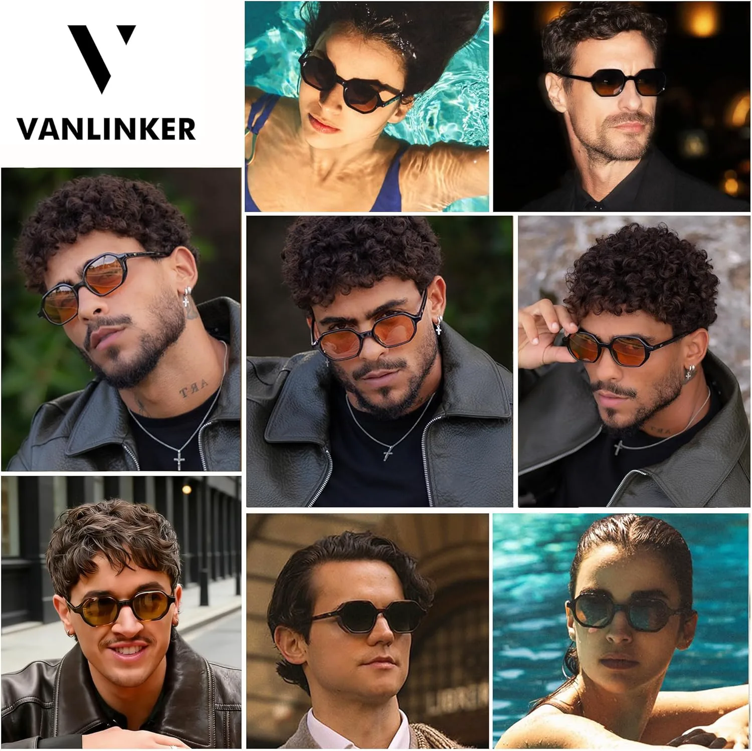 Поляризованные солнцезащитные очки VANLINKER шестиугольной формы для женщин и мужчин, ретро-стиль, восьмиугольные очки VL9913, C4-polarized Green Lens/Tortoise Frame
Поляризованные солнцезащитные очки VANLINKER шестиугольной формы для женщин и мужчин, ретро-стиль, восьмиугольные очки VL9913, C4-polarized Green Lens/Tortoise Frame