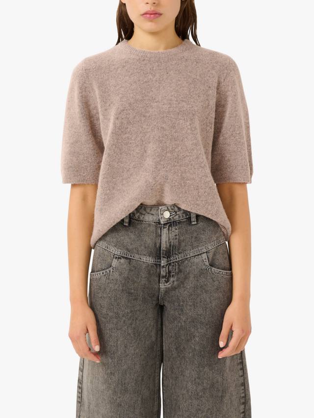 Альфа джемпер с коротким рукавом из смесовой альпаки Gestuz, Rose Dust Melange
Альфа джемпер с коротким рукавом из смесовой альпаки Gestuz, Rose Dust Melange