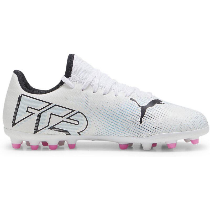 Футбольные бутсы Future 7 Play MG JR Puma, цвет puma white-puma black-poison p
Футбольные бутсы Future 7 Play MG JR Puma, цвет puma white-puma black-poison p