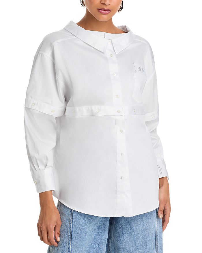 Рубашка с множеством пуговиц Broken rokh, белый
Рубашка с множеством пуговиц Broken rokh, белый