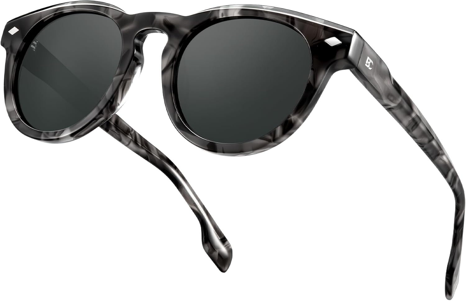 Женские круглые поляризованные солнцезащитные очки BIRCEN: ретро-очки из ацетата с защитой от УФ-излучения UV400, идеально подходят для вождения, пляжа и повседневной носки, I-black Frame
Женские круглые поляризованные солнцезащитные очки BIRCEN: ретро-очки из ацетата с защитой от УФ-излучения UV400, идеально подходят для вождения, пляжа и повседневной носки, I-black Frame