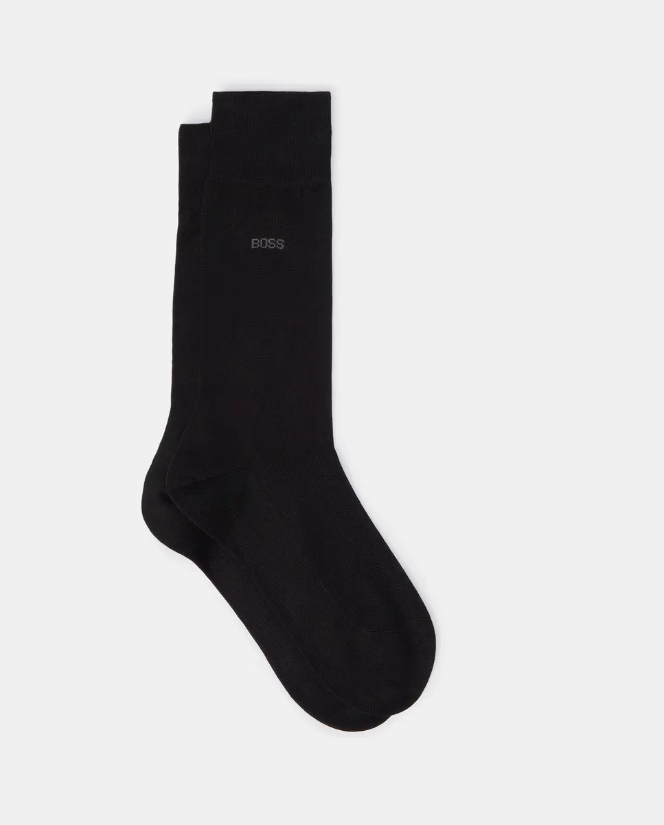 Мужской носок под платье Boss, черный
Мужской носок под платье Boss, черный