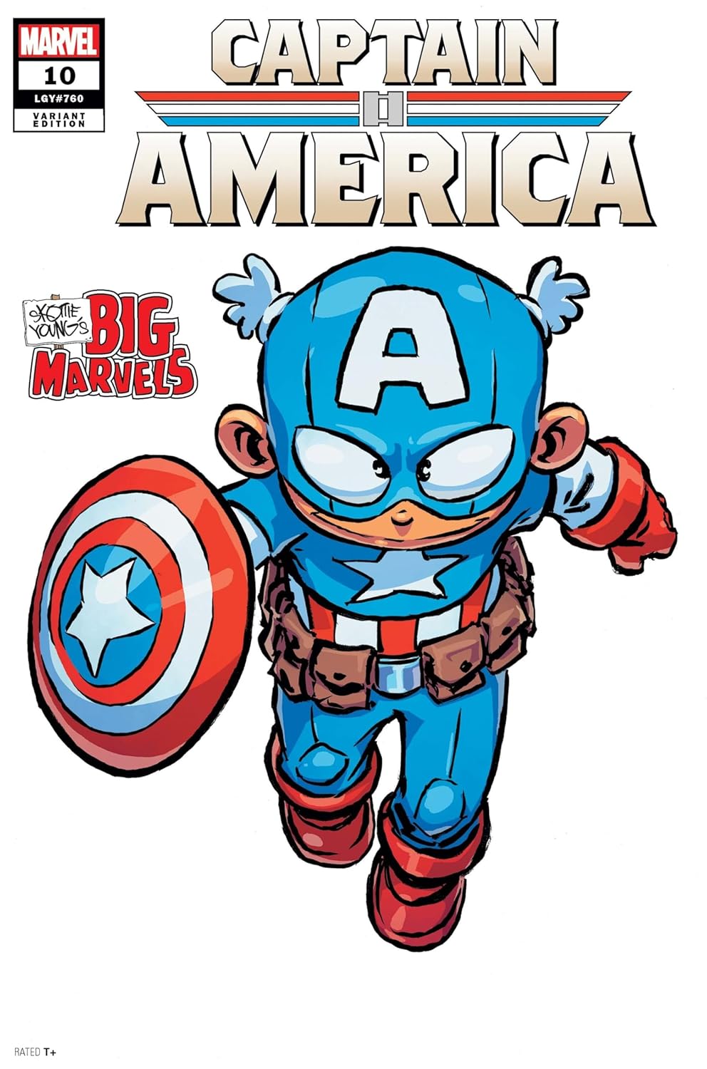 Captain America #10 Big Marvels Variant Cover by Skottie Young with Rated Comics Acrylic Backer (Rated Comics)
Captain America #10 Big Marvels Variant Cover by Skottie Young with Rated Comics Acrylic Backer (Rated Comics)