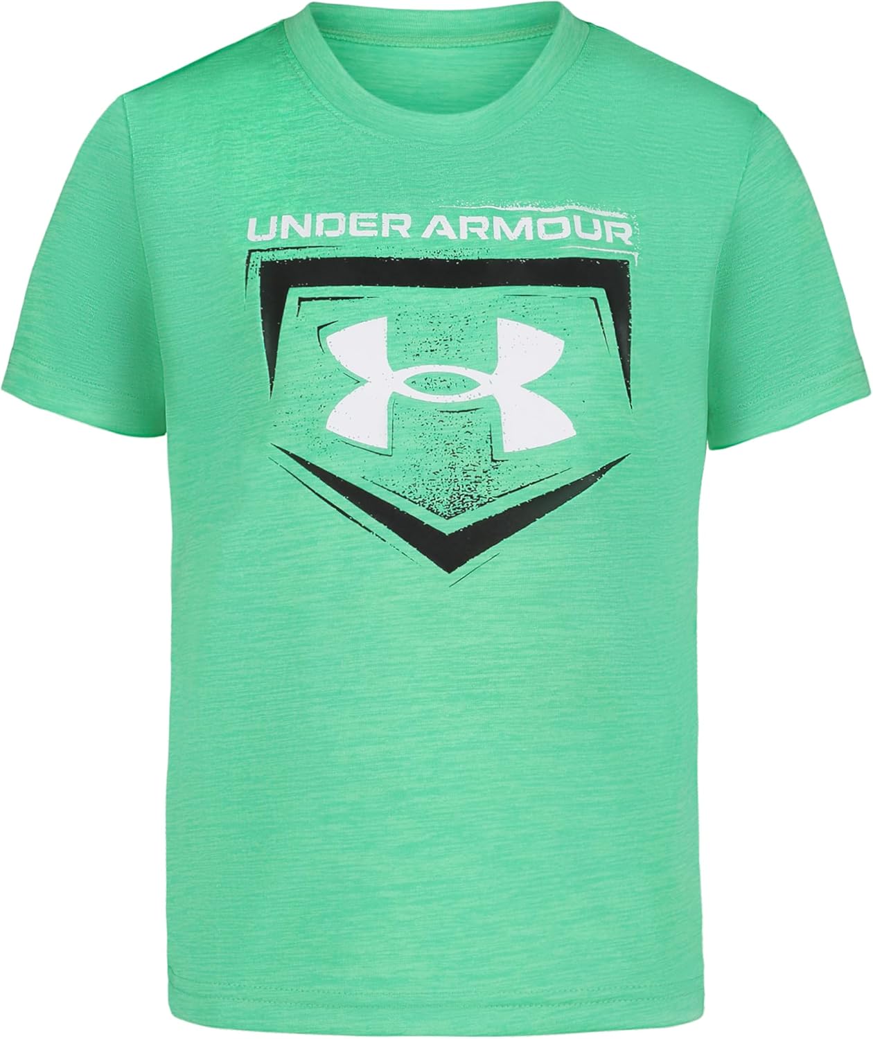 Детская футболка Under Armour с коротким рукавом и круглым вырезом, легкая и дышащая., Matrix Green Homeplate
Детская футболка Under Armour с коротким рукавом и круглым вырезом, легкая и дышащая., Matrix Green Homeplate