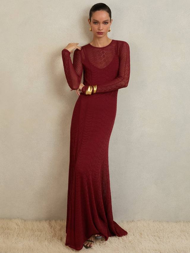 Платье макси Ami с открытой спиной Reiss, Red
Платье макси Ami с открытой спиной Reiss, Red