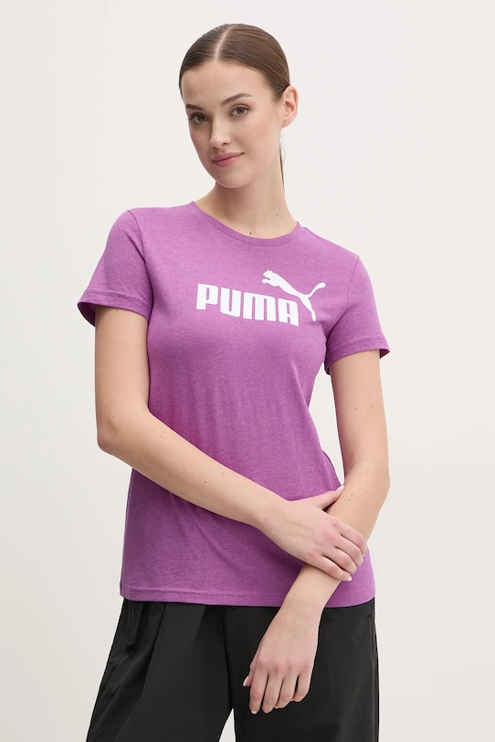 Хлопковая футболка Puma, фиолетовый
Хлопковая футболка Puma, фиолетовый