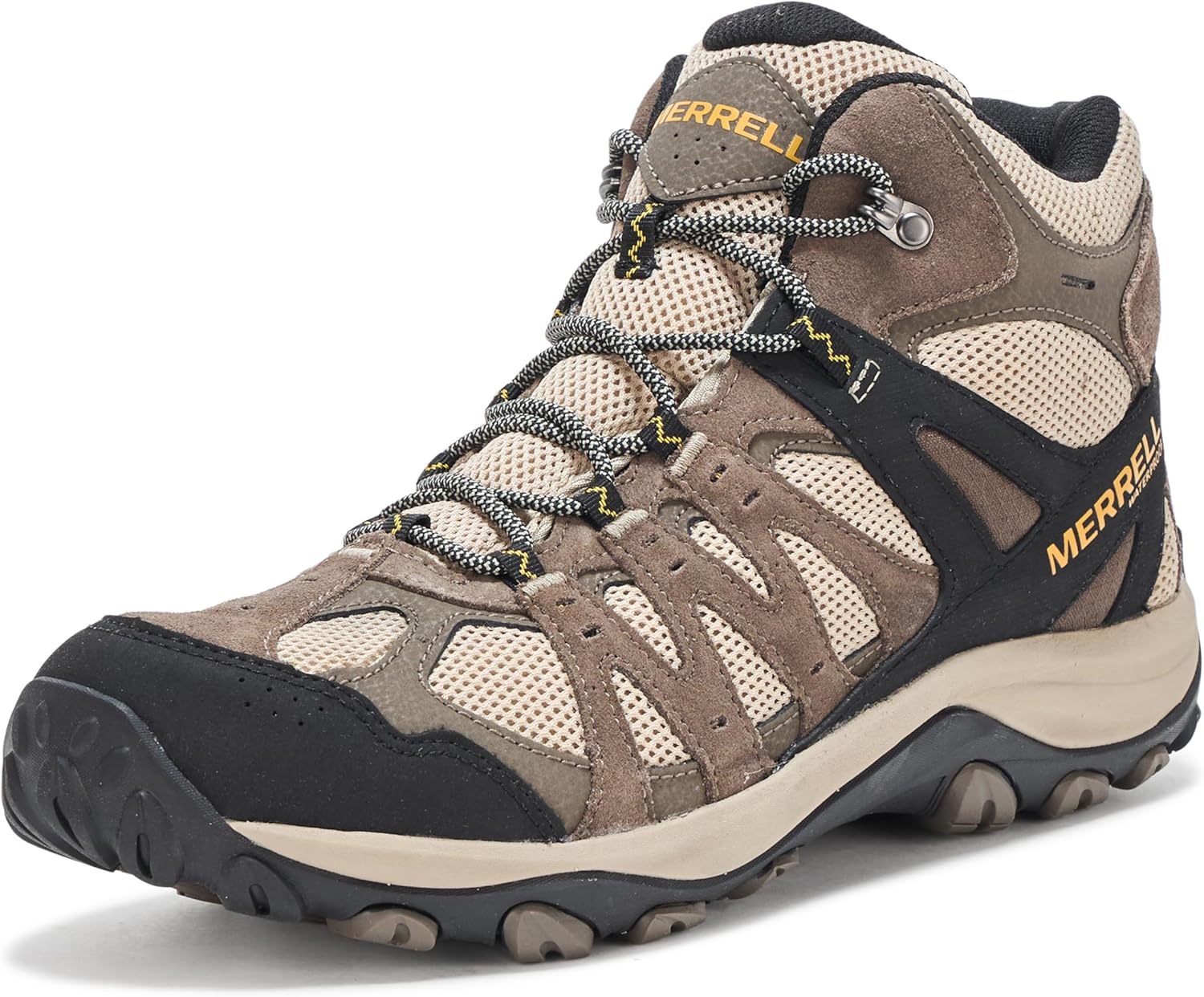 Мужские водонепроницаемые походные ботинки Merrell Accentor 3 Mid, золотой
Мужские водонепроницаемые походные ботинки Merrell Accentor 3 Mid, золотой